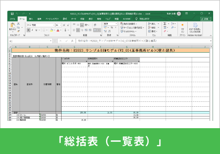 総括表